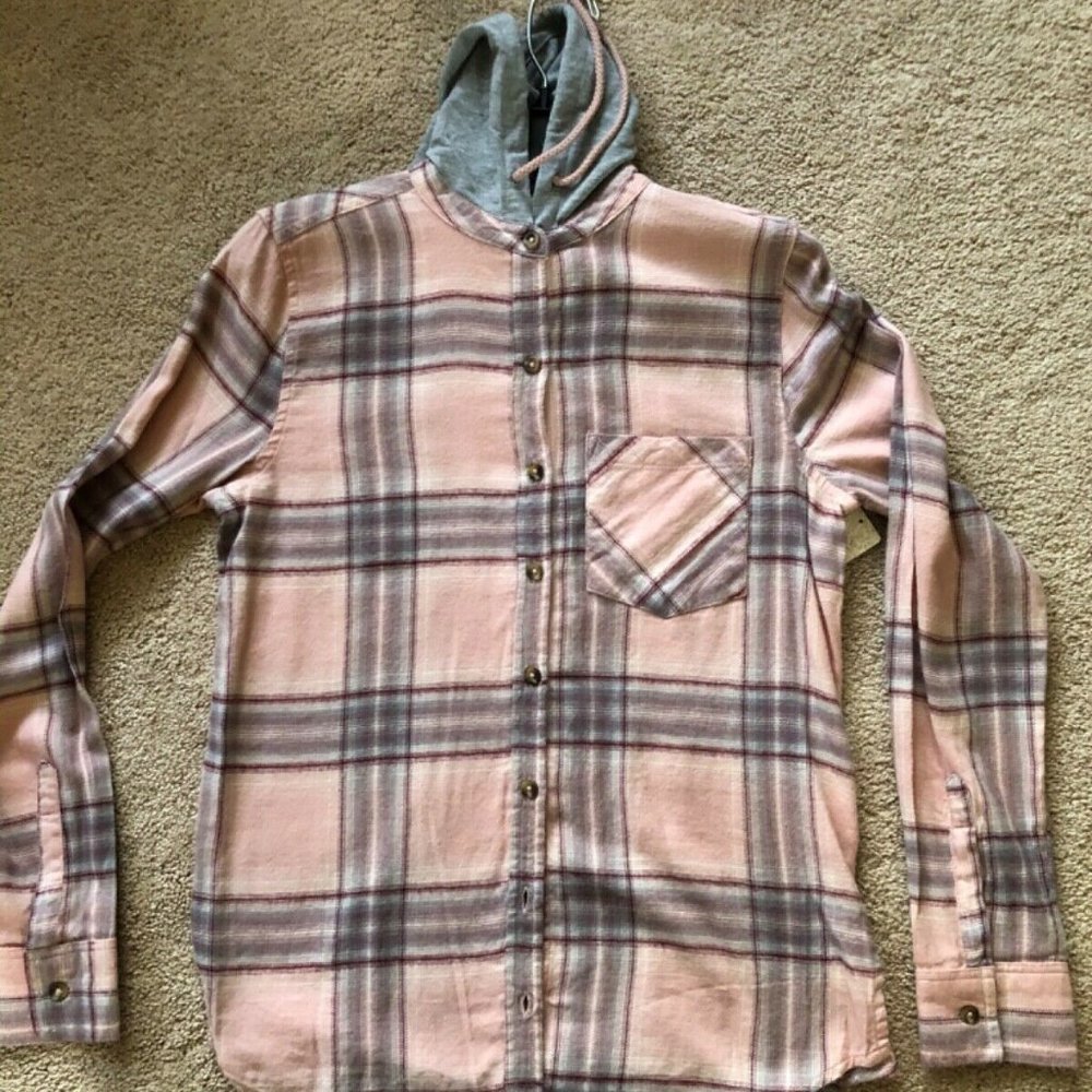 NEW MUDD Junior Girls Hooded Top ~ Size Small